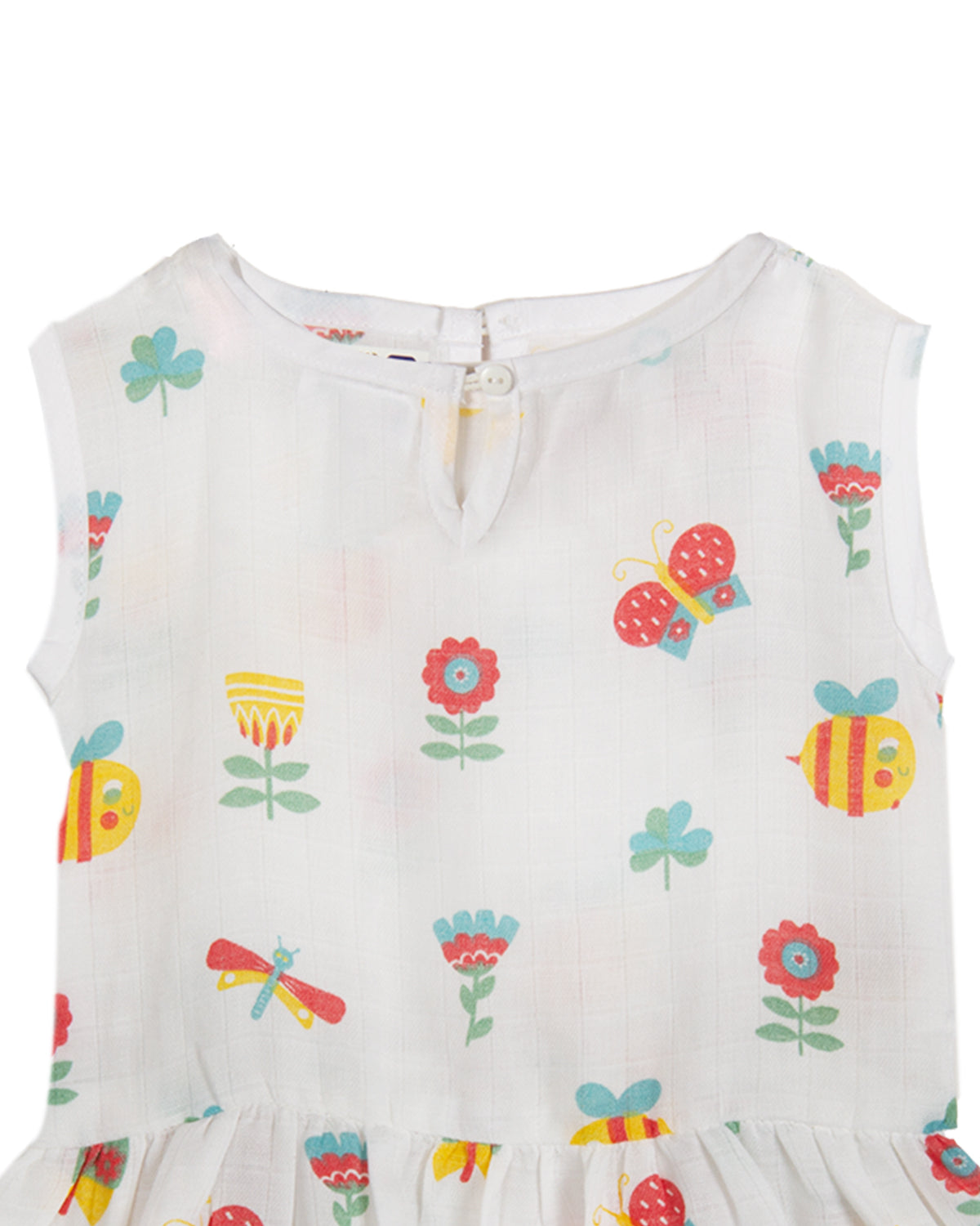 Muslin Button Frock - DRAGON FLY