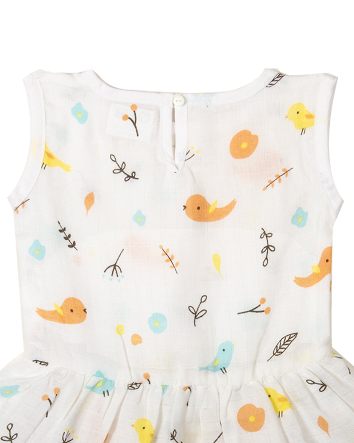 Muslin Button Frock - BIRD