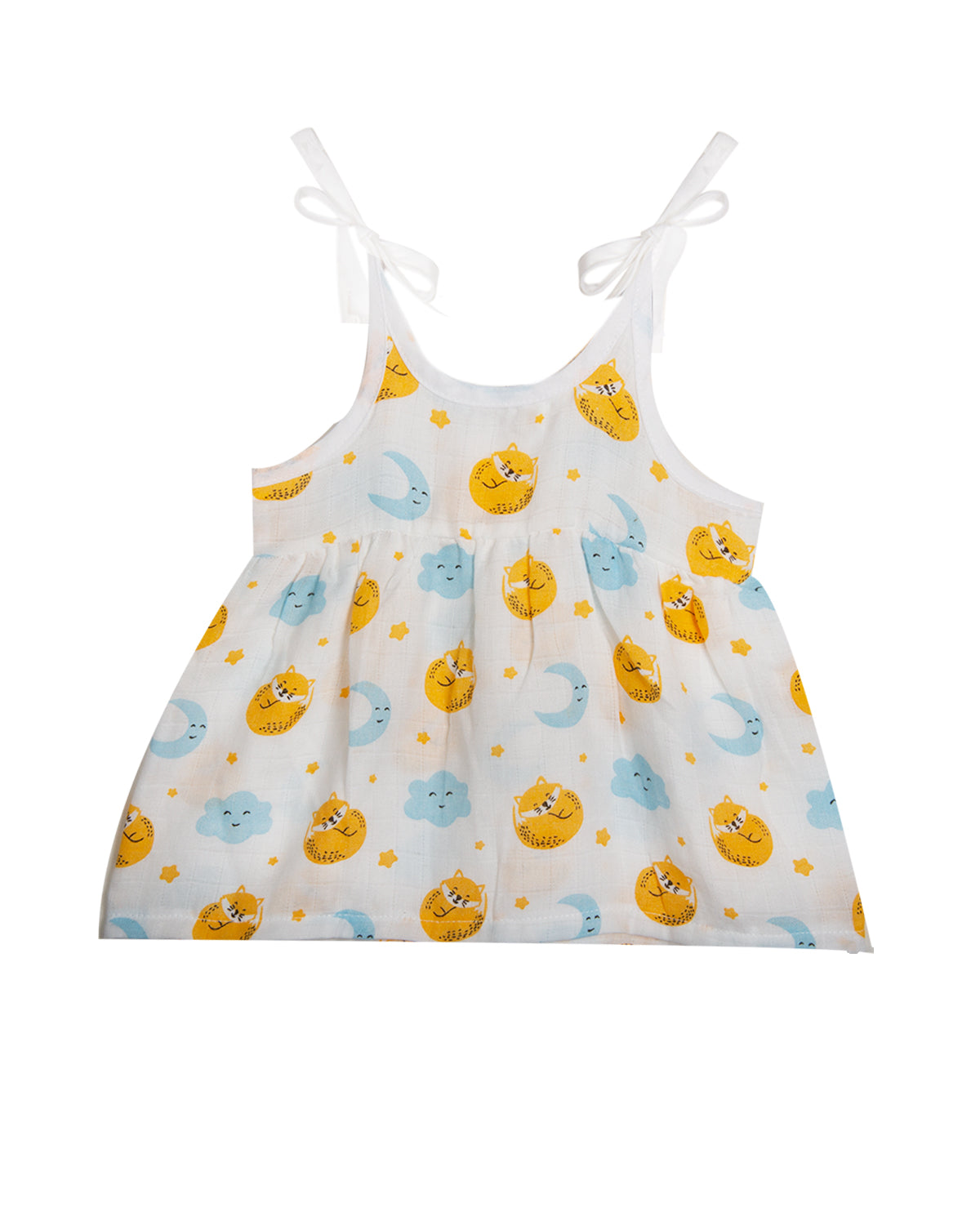 Muslin Knot Frock - CATMOON