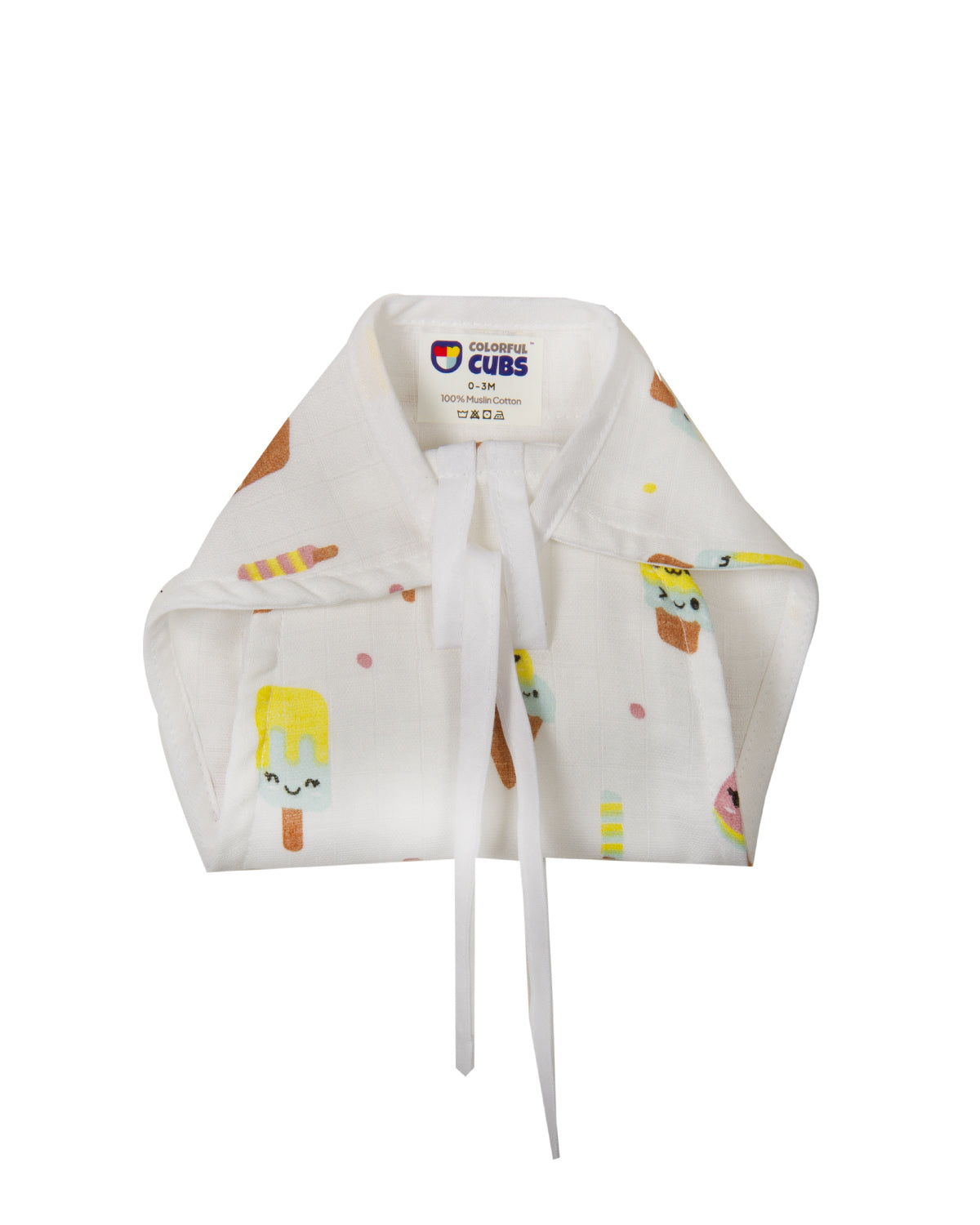 Muslin Nappy - ICE CREAM