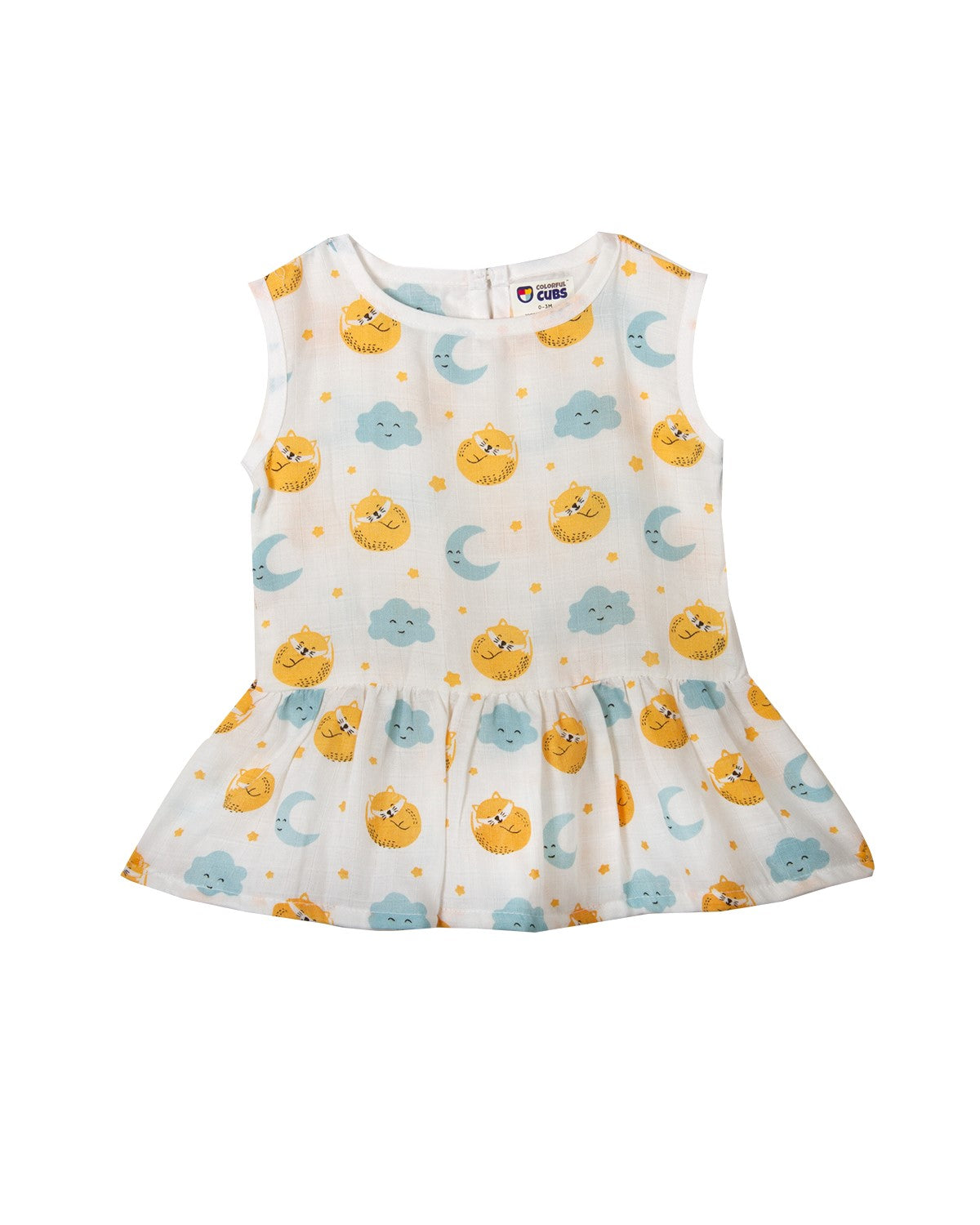 Muslin Button Frock - CAT MOON