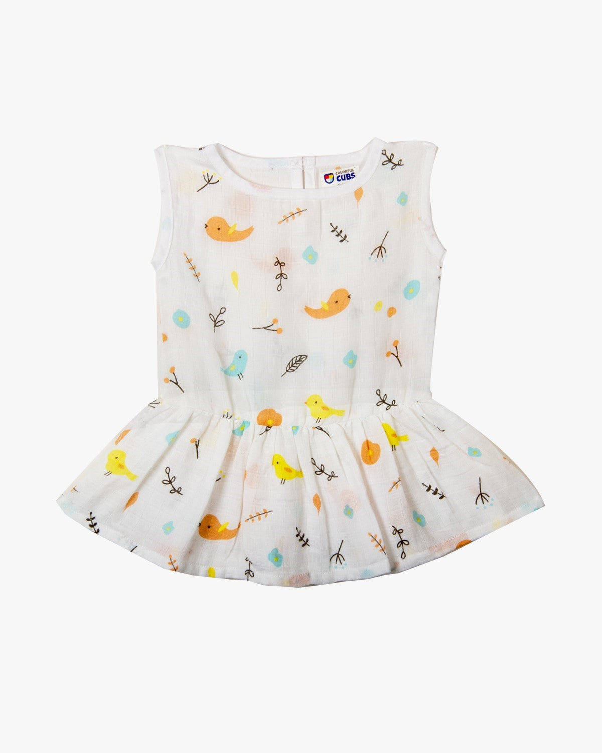 Muslin Button Frock - BIRD